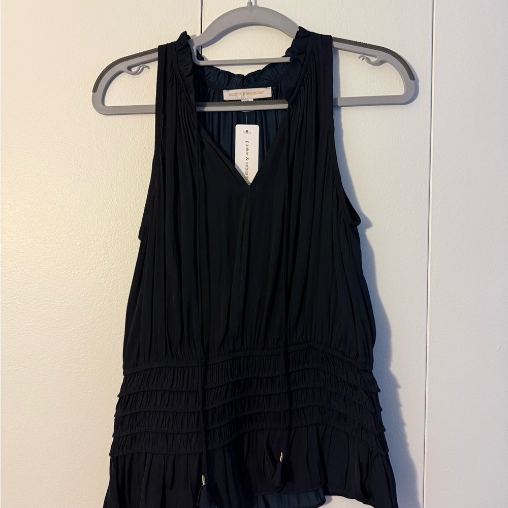 Pookie & Sebastian Navy Tank